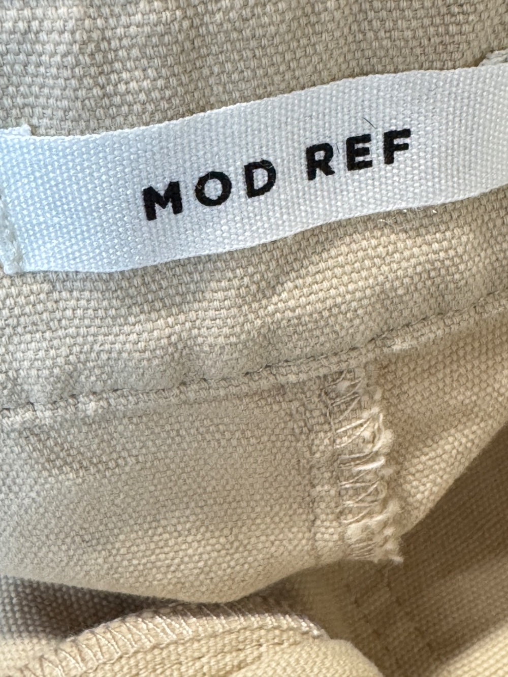 HIGH WAIST DENIM KHAKI CHINO SHORTS - NWOT - Picture 13 of 17